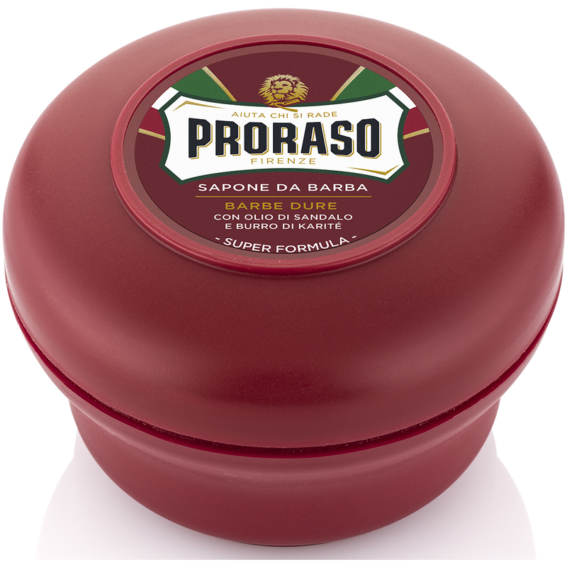 Proraso Rasierseife für harte Bärte im Glas