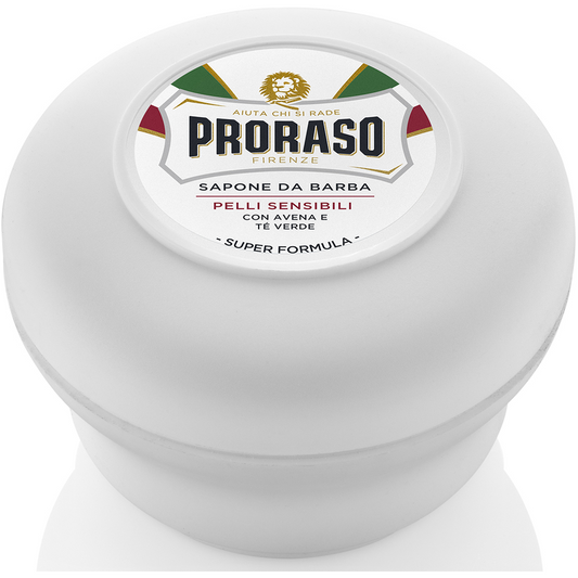 Proraso sapone da barba pelli sensibili vaso