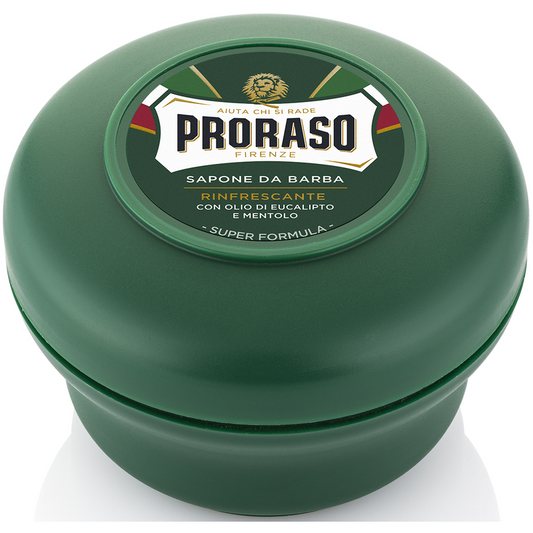 Proraso sapone da barba rinfrescante al mentolo vaso