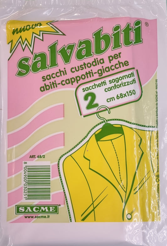 Sacchi custodia salvabiti 68x150