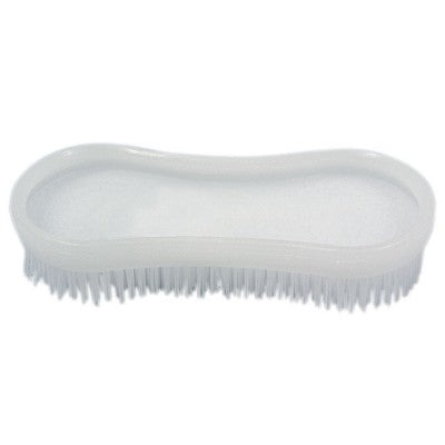 Ovale Wäschebürste aus Kunststoff