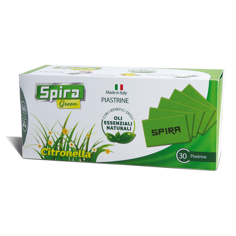Spira Green citronella 30 piastrine