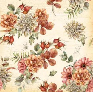 Tovagliolo fantasia 33 x 33 cm Dalia 3 veli