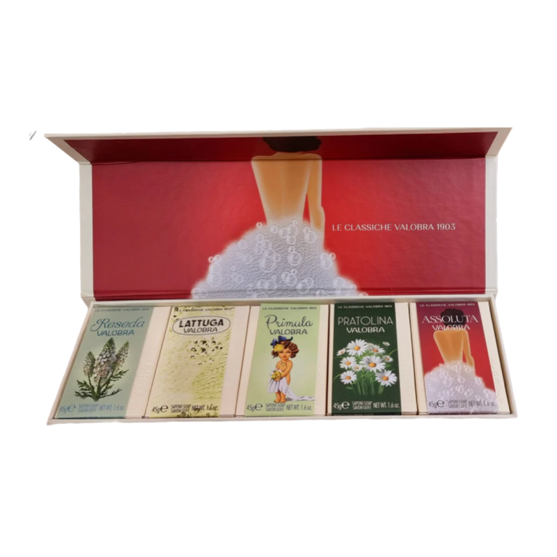 Valobra Geschenkbox Assoluta - Geschenkbox 5 x 45g