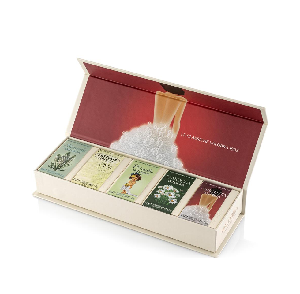 Valobra Geschenkbox Assoluta - Geschenkbox 5 x 45g