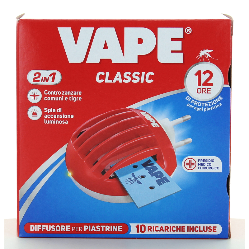 Vape-Matte, Insektizid-Elektrodiffusor und 10 Platten