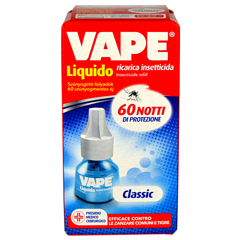 Vape Insektizid-Flüssigkeitsnachfüllung Classic 60 Nächte