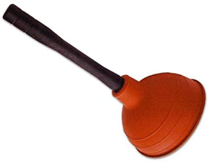 Abflussreiniger mit Saugnapf