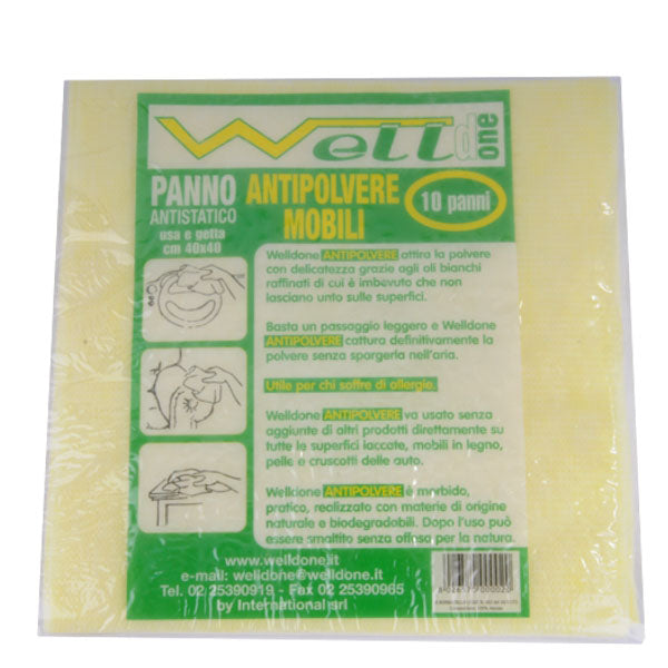 Welldone mobili panni polvere