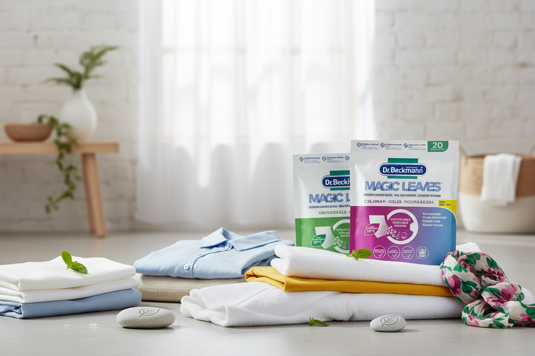 Detersivi in Fogli: La rivoluzione sostenibile del bucato con Dr. Beckmann MAGIC LEAVES