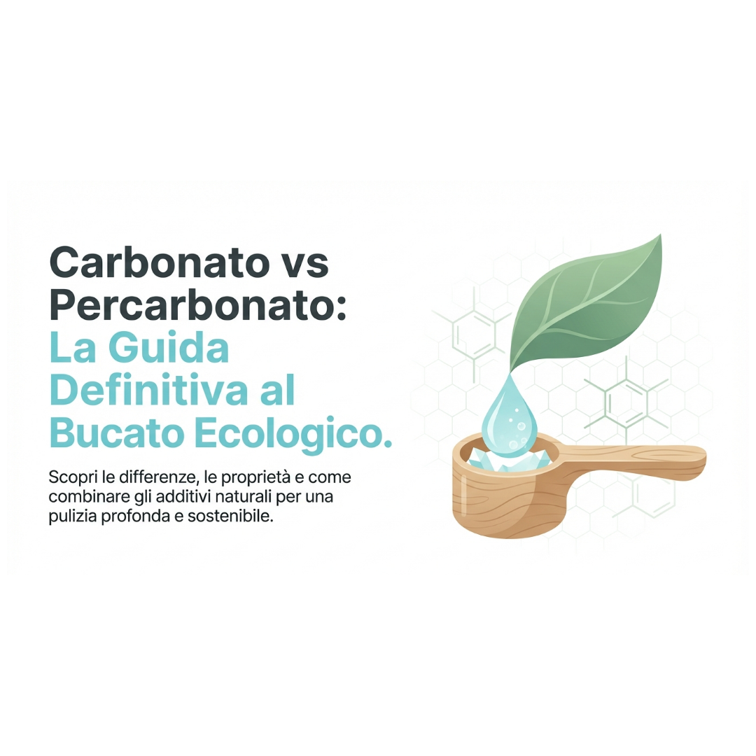 Carbonato di sodio e percarbonato: guida completa all'uso e differenze