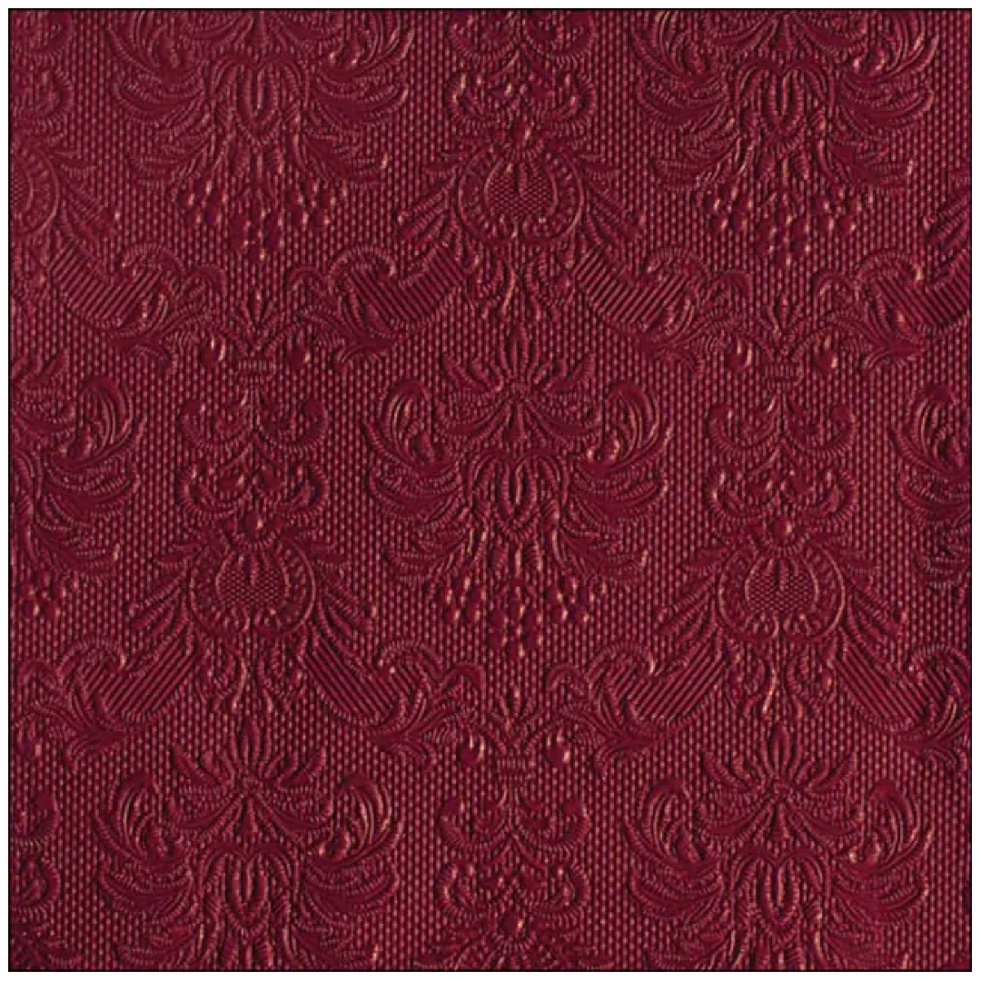 Tovagliolo Elegance 33 Bordeaux scuro