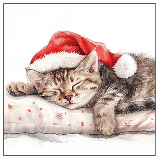 Tovagliolo fantasia 33 x 33 cm Sognando il Natale