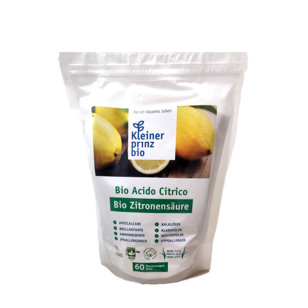 Bio-Zitronensäure 600 gr.