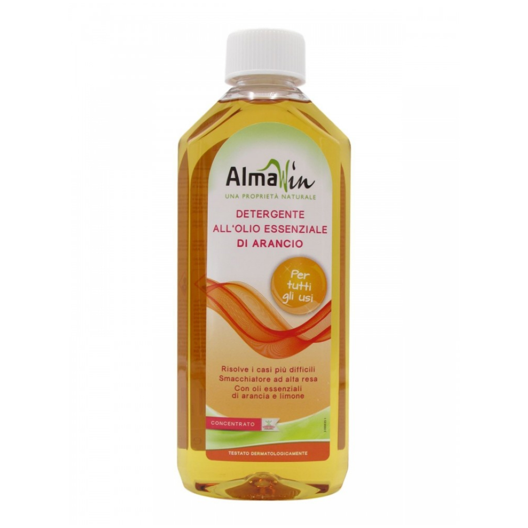 Almawin Detergente all'Olio Essenziale di Arancio - 500 ml