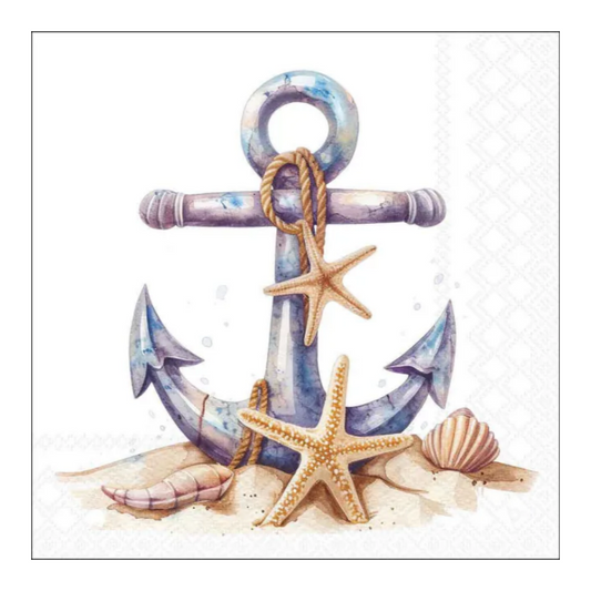 Jack Russel 3-lagige gemusterte Serviette 33 x 33 cm