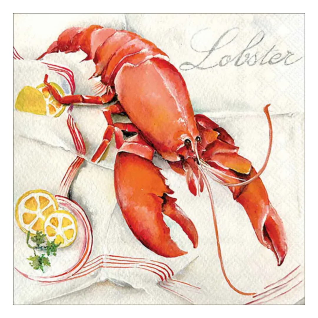 Jack Russel 3-lagige gemusterte Serviette 33 x 33 cm