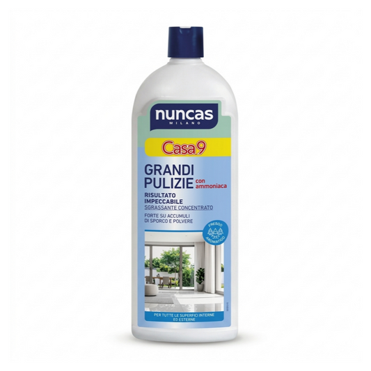 Casa9 Grandi Pulizie con Ammoniaca – 1000 ml