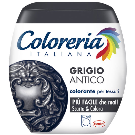 Coloreria Italiana colorante per tessuti Grigio antico