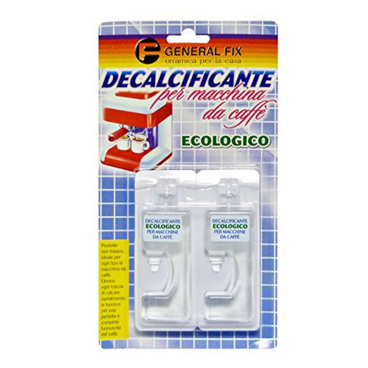 Decalcificante ecologico per macchine da caffè 2 fiale