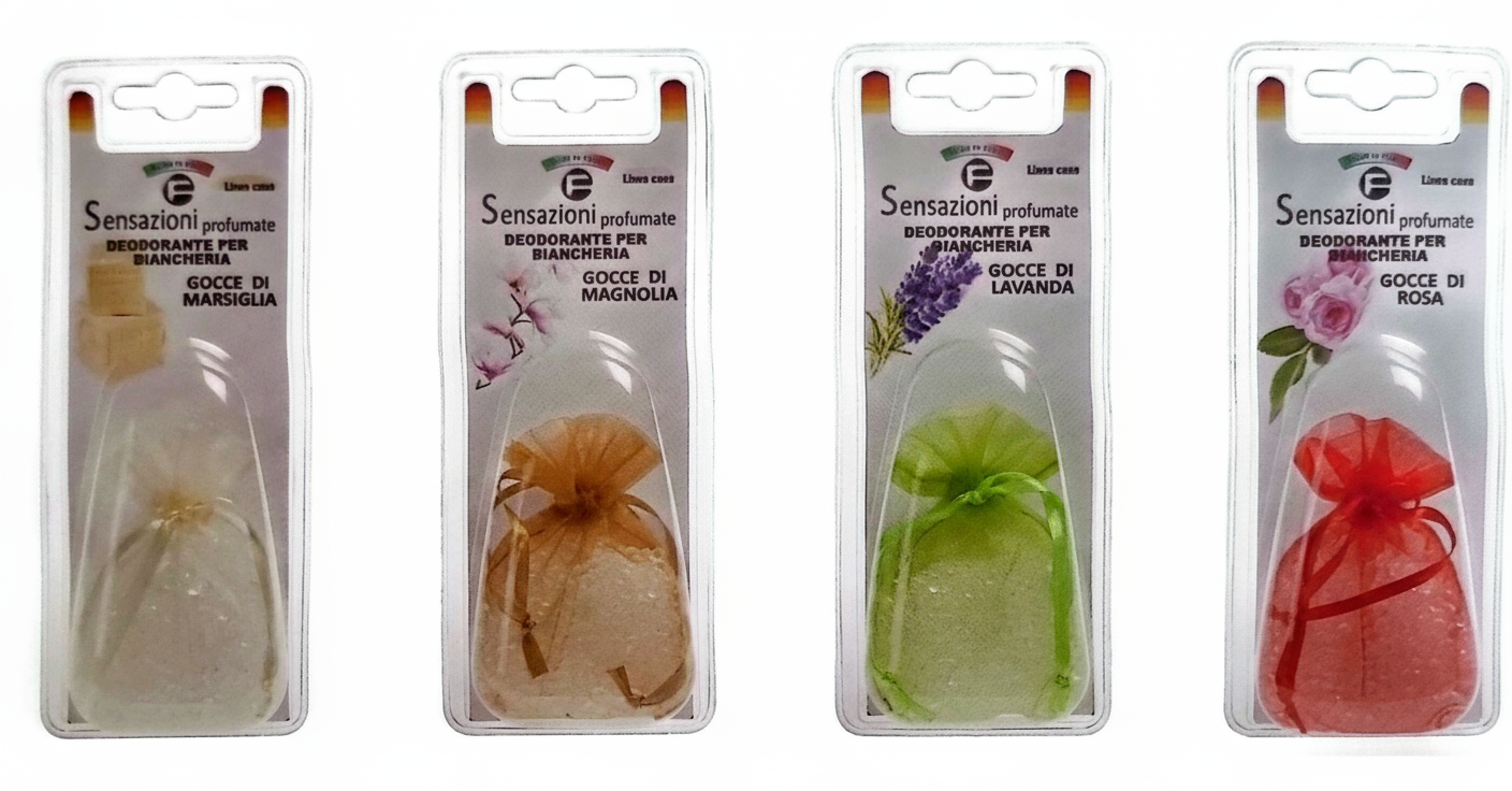 Deodorante per biancheria in sacchetto profumazioni assortite