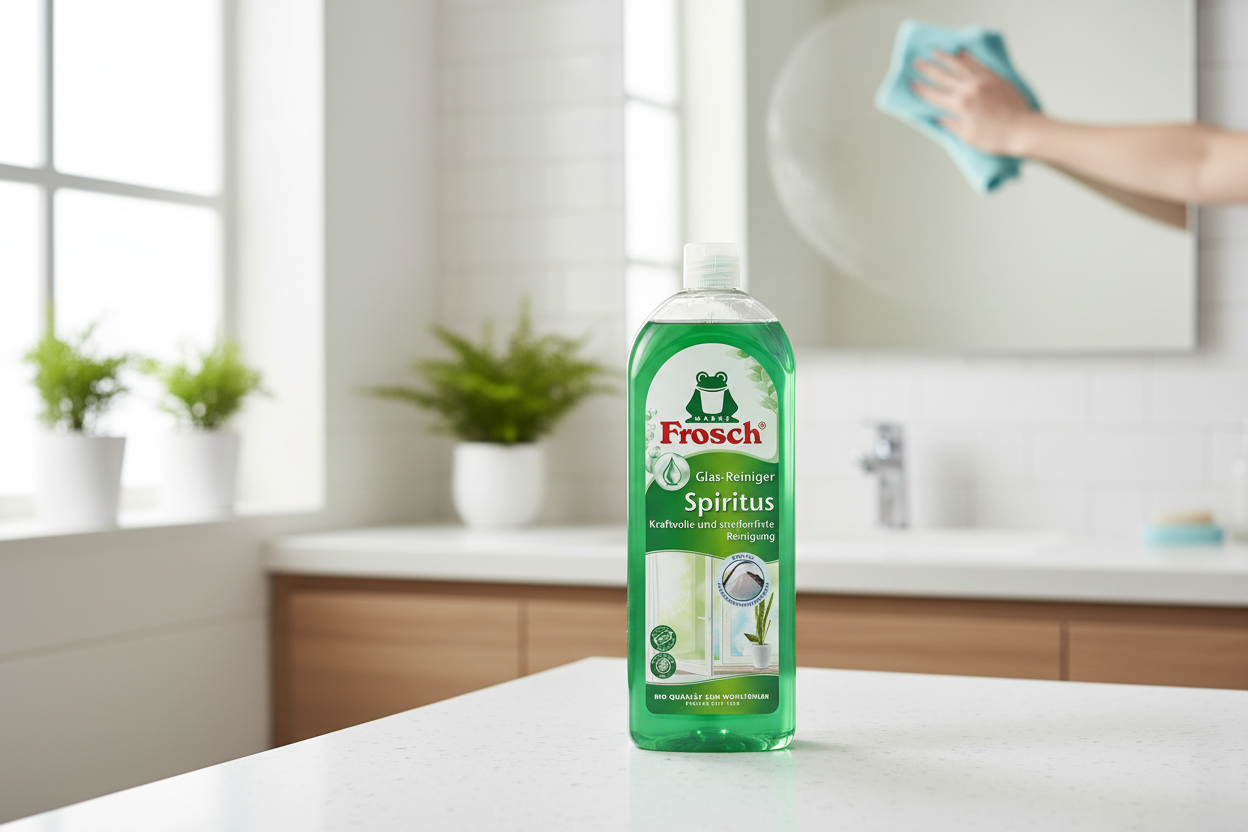 Frosch detergente vetri in uso