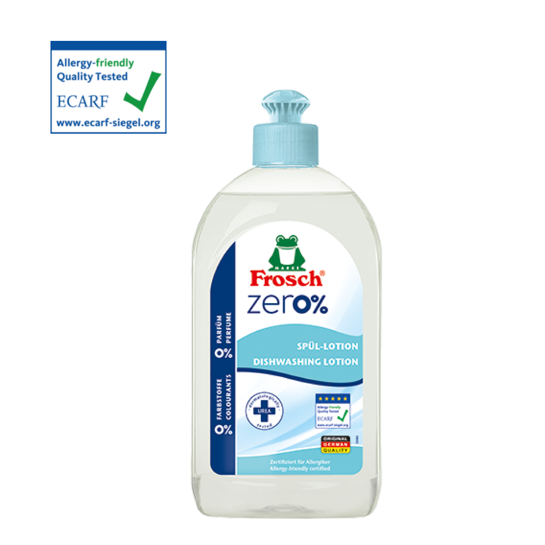 Frosch Zero% Hypoallergenes Geschirr 500 ml ohne Parfüm