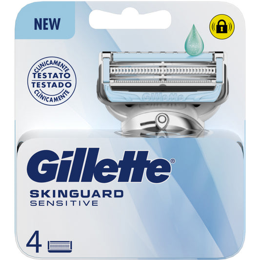 Gillette Skinguard sensitive ricambi 4 pz.