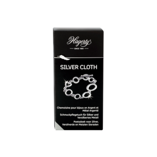 Hagerty Silver Cloth – Reinigungstuch für Silberschmuck