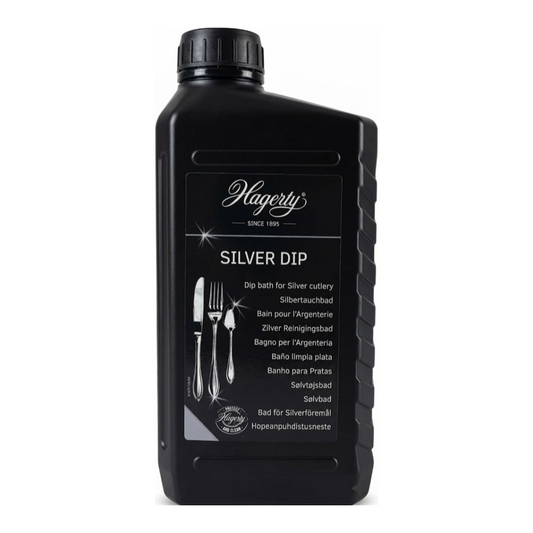 Hagerty Silver Dip lt. 2 – Flüssigkeit zum Reinigen von Besteck und Besteck