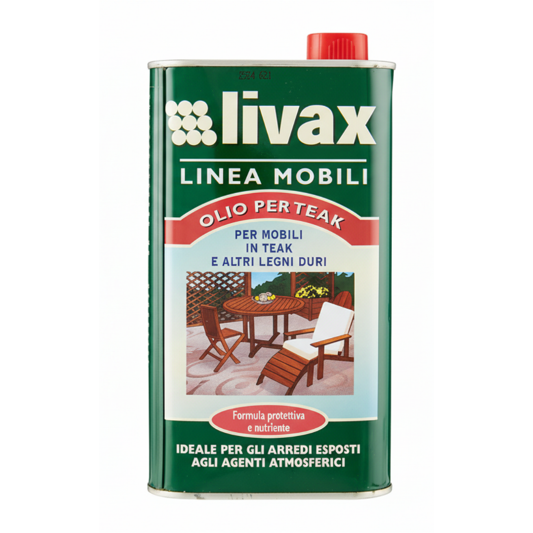 Livax Olio Restauratore Teak - 1000ml