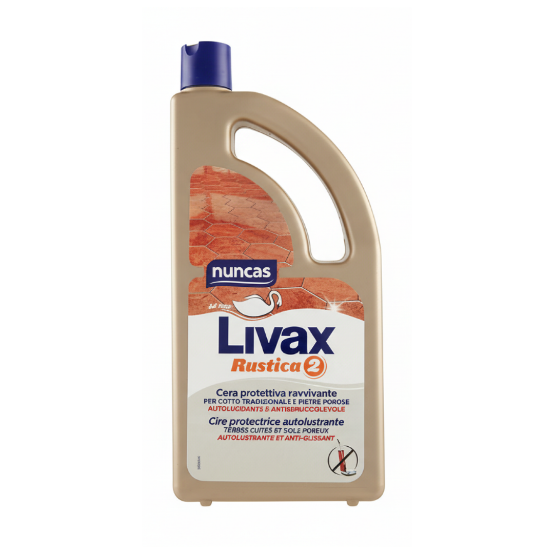 Livax Cera Rustica 2 Pavimenti in Cotto e Mattoni Rustici - 1000ml