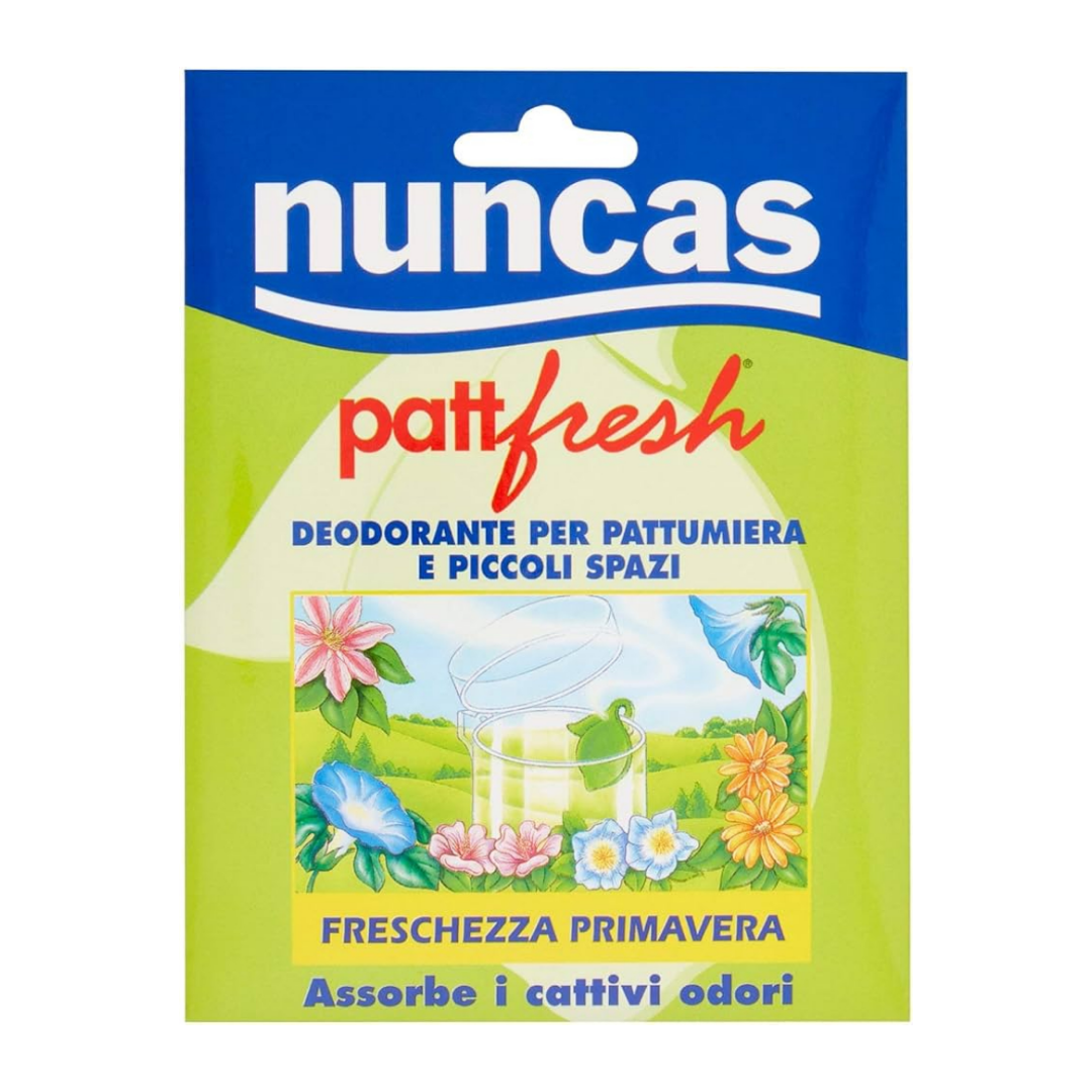 Pattfresh Nuncas Deodorante Pattumiera - Elimina Odori | 1 Pezzo