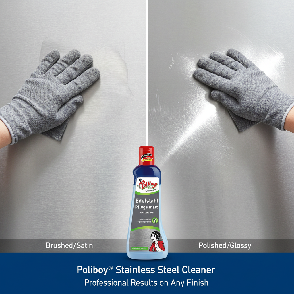 Poliboy - Acciaio Satinato e Lucido