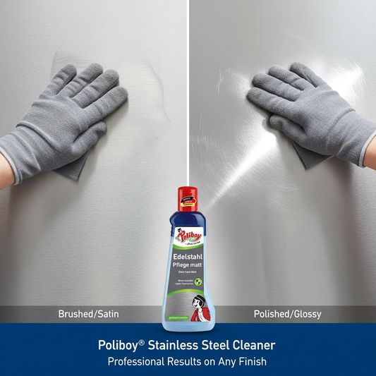Poliboy - Acciaio Satinato e Lucido