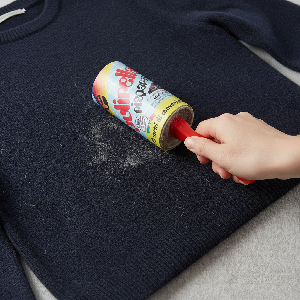 Pulirella - Utilizzo su abbigliamento