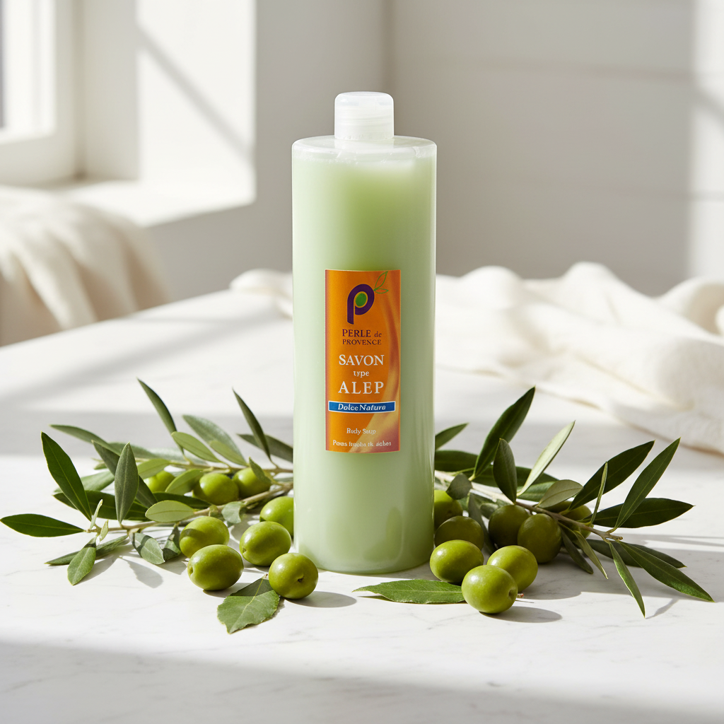 Sapone di Aleppo liquido - Ingredienti naturali