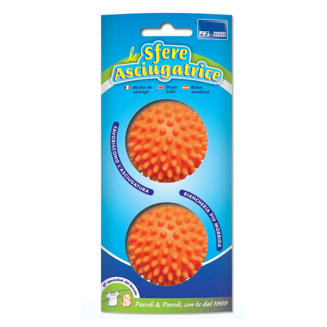 Sfere Asciugatrice Eco 2pz - Asciugatura Rapida Senza Ammorbidente