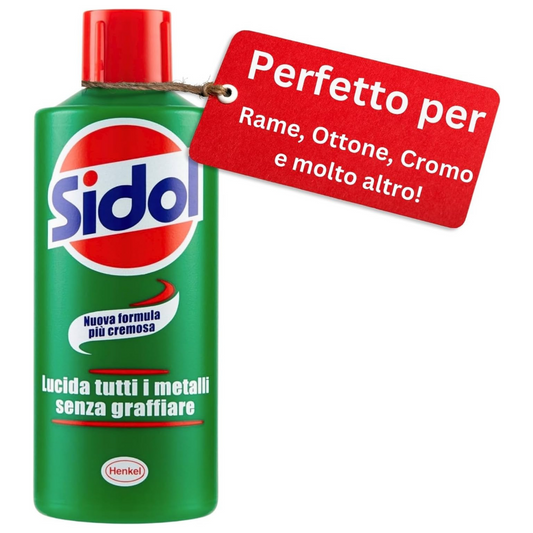 Sidol crema lucidante per metalli 75ml