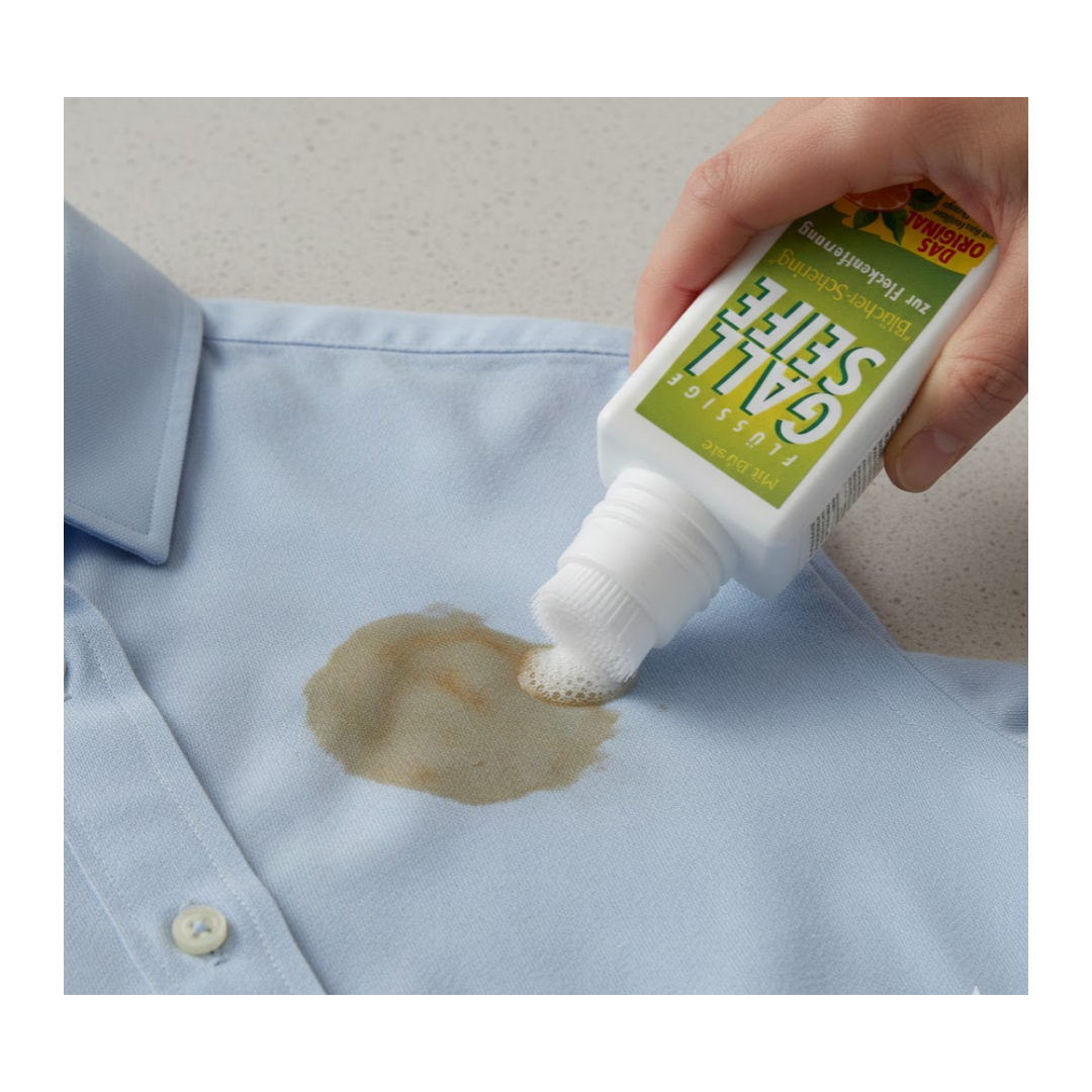 Gallseife, flüssige Fleckenentfernungsseife mit Ochsengalle