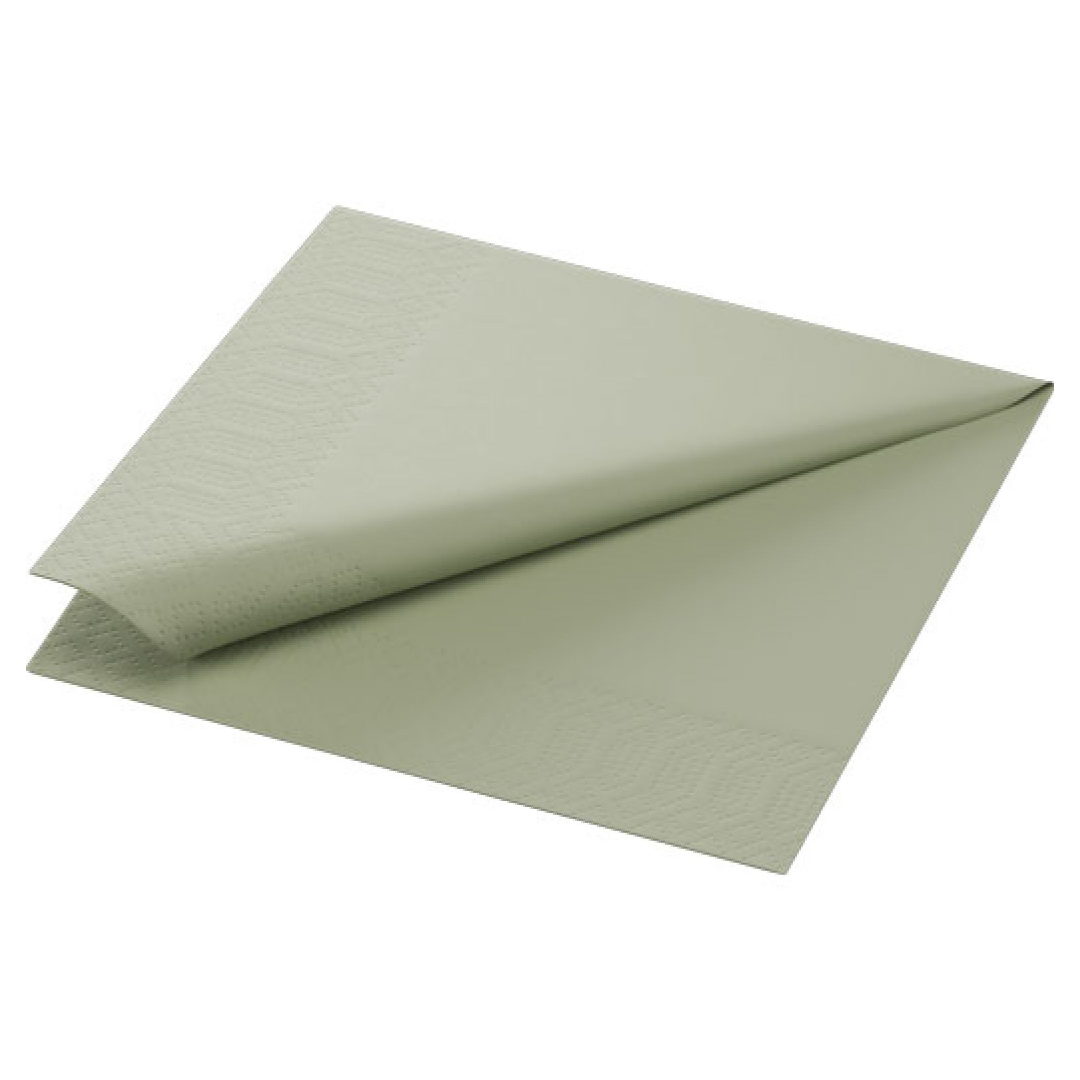 Tovagliolo cellulosa Bio 24 x 24 cm Verde pistacchio 3 veli
