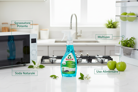 Versatilità Frosch Soda detergente multiuso