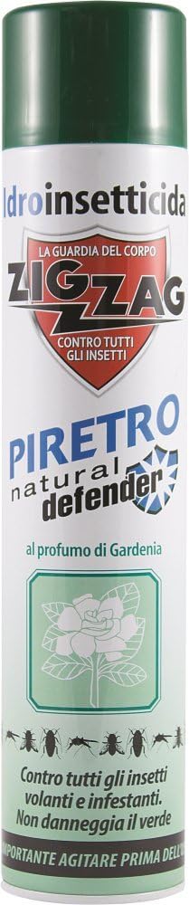 Zig Zag Insetticida Idro Piretro Natural Defender Gardenia 500 ml