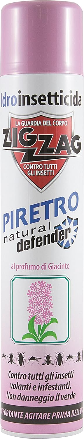 Zig Zag Insetticida Idro Piretro Natural Defender Giacinto 500 ml