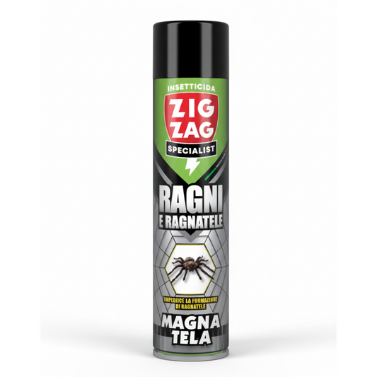 Insetticida Ragni e Ragnatele Magnatela 600ml - Zig Zag