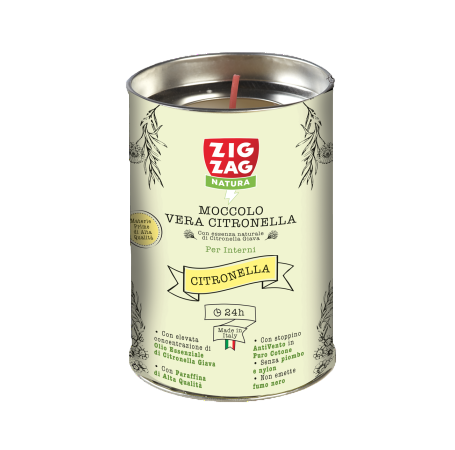 Zig Zag Citronella – Moccolo für Innenräume