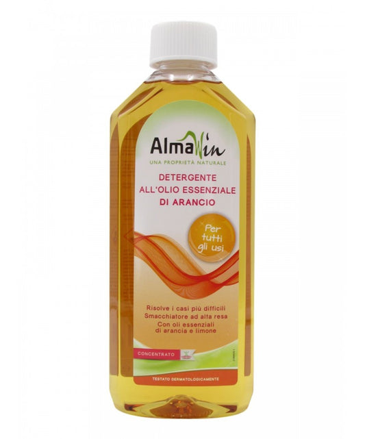 Almawin Detergente all'Olio Essenziale di Arancio - 500 ml