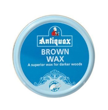 Antiquax Wax Polish Brown 100 ml - cera solida marrone per legni pregiati