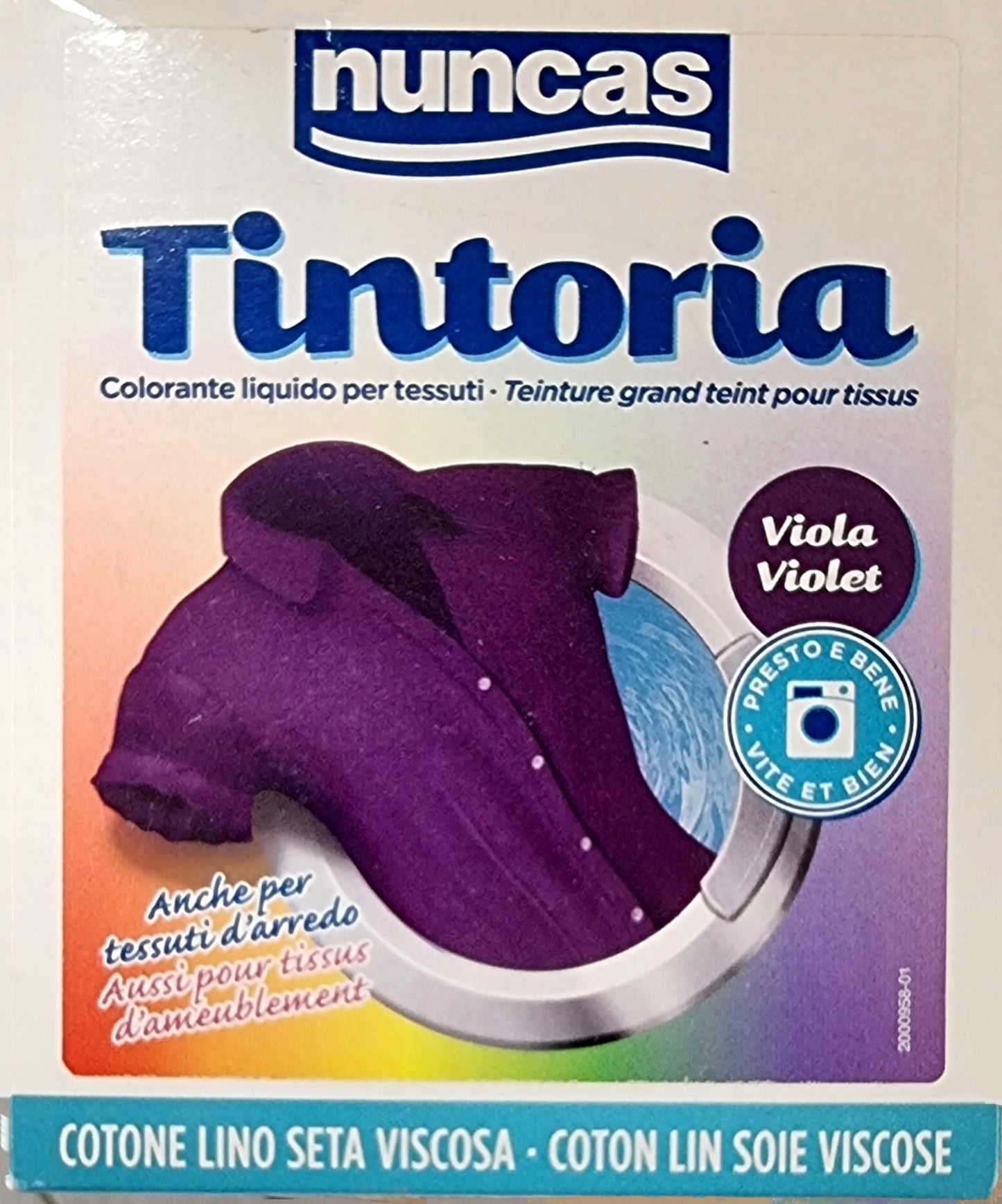 Tintoria Cotone, Lino, Seta, Viscosa Viola colorante per tessuti