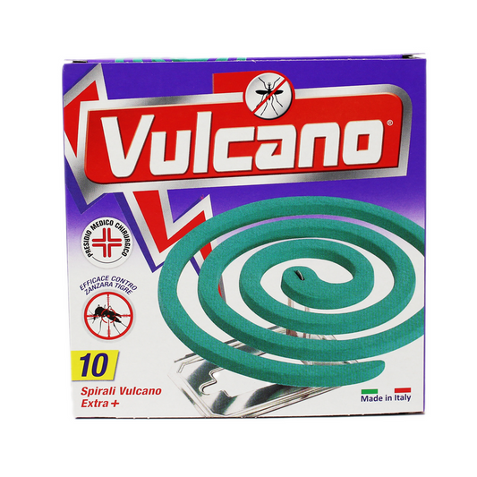 Vulcano Spirali contro zanzare e pappataci